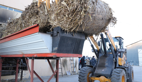 山西長(zhǎng)治市用上秸稈鍋爐，暖身又暖心